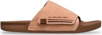 Quiksilver Rivi Suede Sandalen f&uuml;r Herren | braun/beige