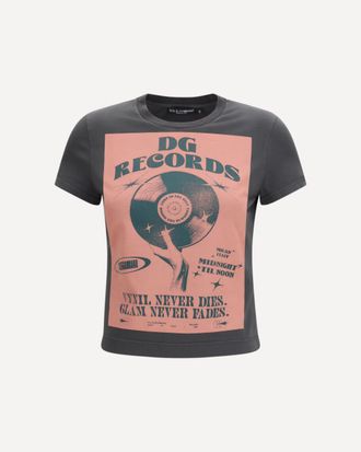 Dolce & Gabbana Printed jersey T-shirt Female 40