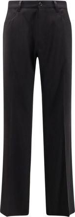 Balenciaga Straight Fit Cotton Trousers-Uomo