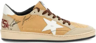 Golden Goose Brown Lace-up Sneakers
