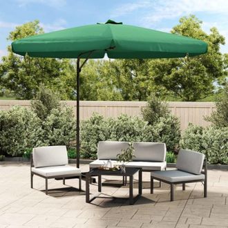 vidaXL Furniture Limited - Sombrilla De Jard&iacute;n Con Palo De Acero 300 Cm