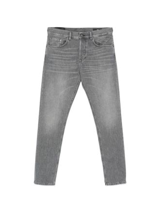 Dondup Grey Mid Rise Jeans