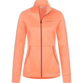 Deproc Fleecejacke DEPROC ACTIVE SHOENWOOD WOMEN, Damen, Gr. 36/38 (M), orange, 100% Polyester, tailliert, gerader Abschluss, Jacken Fleecejacke, weiche Flee