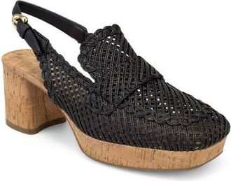 Aerosoles Santina Slingback Pump in Black at Nordstrom, Size 8.5