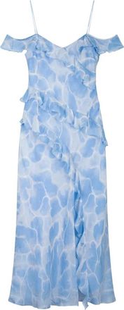 Fab By Fabienne Chapot Jule Jurk - Dames - Maxi kleedjes - Blauw - L - Kleedjes