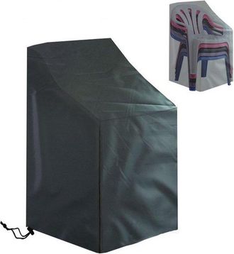 No Brand Funda Impermeable Para Silla De Jard&iacute;n O Patio, Resistente A La Lluvia Y La Nieve, 64x64x120/70 Cm, Color Negro