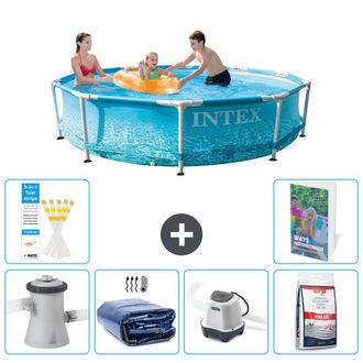 Intex Piscina Con Estructura Redonda - 305x76 Cm - 7-piezas S329