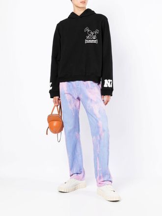 Natasha Zinko Hoodie met print - Zwart