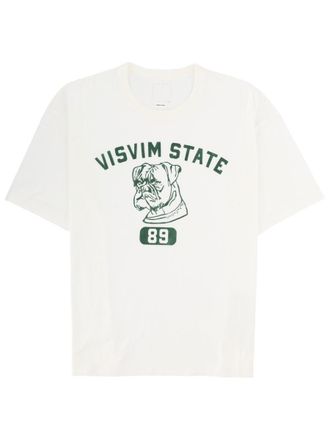 Visvim Jumbo Bulldog Cotton Graphic T-Shirt