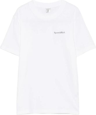 Sporty & Rich Logo-print T-shirt