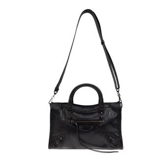 Balenciaga Handbag Le City Small - female - Balenciaga - Handbags - Black - ONE SIZE - Bags