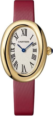 Cartier Baignoire Small Model Quartz Silver Dial Watch WGBA0015