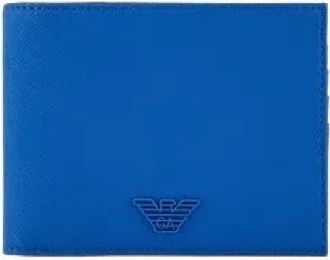 Emporio Armani Blauwe Portemonnees & Pasjeshouders Y4R165Y730E80070 - Heren - Portefeuilles - Blauw - ONE Size - Accessoires