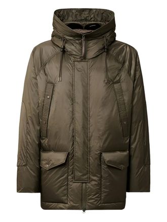 C.P. Company Goggle-detail puffer jacket - Grey