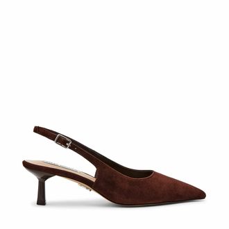 Steve Madden Puntige pumps in su&egrave;deleer Korra