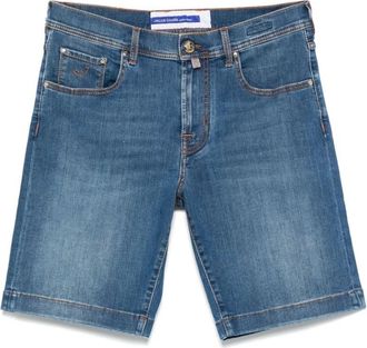 Jacob Cohen Denim Shorts - Heren - Denim shorts - Blauw - W40 - Denim - Korte Broeken