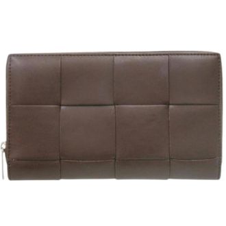 Bottega Veneta Pre-owned Wallets, male, Brown, Size: ONE SIZE Pre-owned Long wallet (bi-fold)