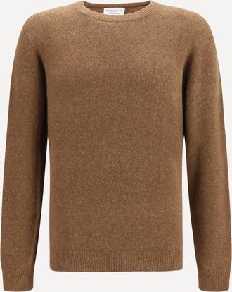 Roberto Collina Maglione in lana e cammello Man 50