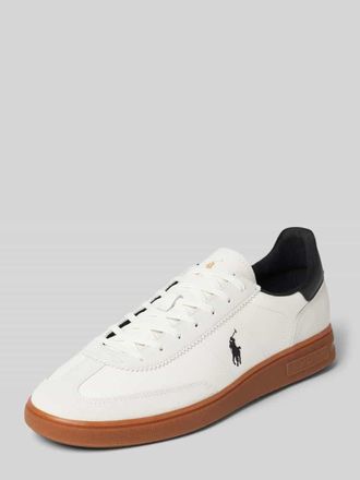 Polo Ralph Lauren Sneaker mit Label-Stitching Modell BEDFORD in Weiss, Gr&ouml;&szlig;e 43