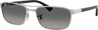 Ray-Ban RB3778 003/71 Mens Sunglasses Silver Size 57