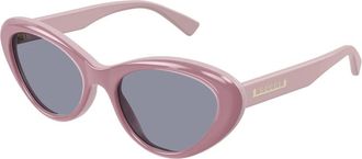 Gucci Zonnebril - Dames - Zonnebrillen - Roze - 54 MM - Accessoires