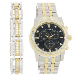 Citizen Citizen Black Dial Mens Watch AT2454-65E
