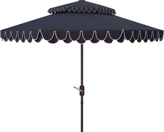 Safavieh Sombrilla de metal azul marino