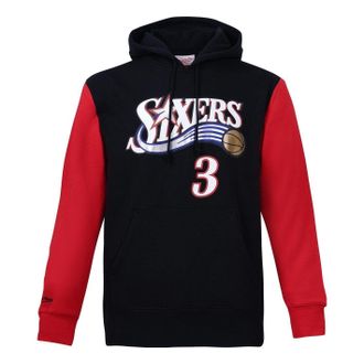 Mitchell & Ness x NBA Philadelphia 76ers Allen Iverson 2001 FNNP3417-P7601AIVBKRD