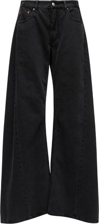 Maison Margiela Five-pocket Draped Jeans