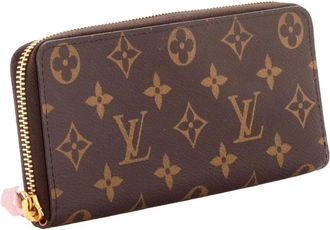 Louis Vuitton Pink Monogram Canvas Clemence Wallet (Authentic Pre-Loved)