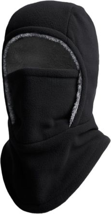 Generic Defatu&middot;s Windproof & Warm Balaclava Unisex Winter Warm Neck Mask Ear Protection One Piece Hat Face Cover Cold Weather Skiing (Black,M)