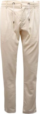 Dolce & Gabbana Stijlvolle Rp 1110/Sd 79A Broek - Heren - Slim Fit Broeken - Wit - M - Broeken