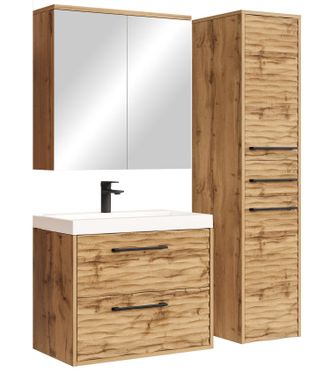 Badplaats Conjunto De Muebles De Ba&ntilde;o Etna 60 Cm - Roble - Mueble De Ba&ntilde;o
