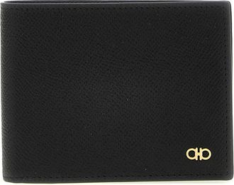 Ferragamo Black Logo Wallet