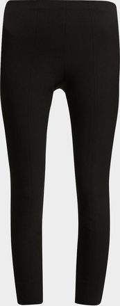 Vince Bobbi Mid-Rise Stitch Front Seam Leggings