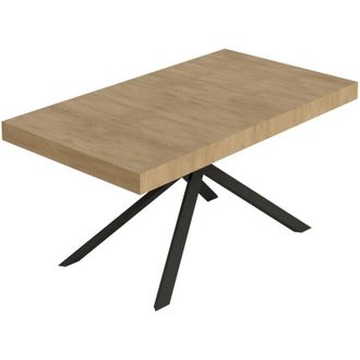 Itamoby Itamoby - Tavolo da pranzo Allungabile - niket - Telaio: Antracite - Colore: Noce - Dimensioni: 160x80/244