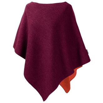 Mufflon Extra Poncho f&uuml;r Damen | lila