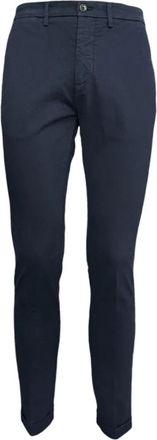 Harmont & Blaine Slim Herenbroek Blauw - 54 - Heren - Slim Fit Broeken - Blauw - M - Katoen - Broeken