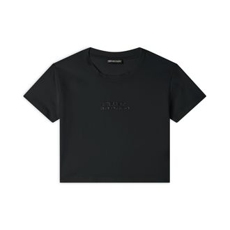 Freddy T-shirt cropped slim fit in jersey leggero