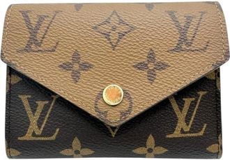 Louis Vuitton Pre-owned Wallets, female, Brown, Size: ONE SIZE Pre-owned Canvas Wallet