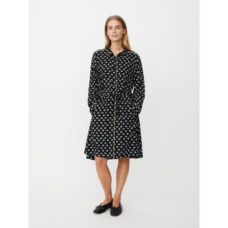 Masai Nysindra Printed Knee Length Dress in Ether at Nordstrom, Size Xx-Large