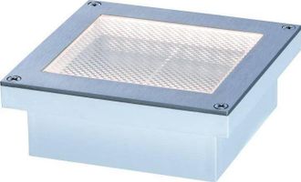 Paulmann Aron Foco Solar Empotrable Acero Inoxidable 10x10 Cm