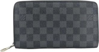 Louis Vuitton Pre-owned Lange Portemonnee (bi-fold) - Heren - Vintage Accessoires - Zwart - ONE Size - Leer - Vintage