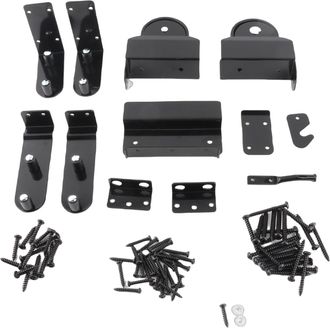 Infinite Kit Di Ferramenta Per Cancelli Scorrevoli - Accessori Per Porte Scorrevoli Con Cuscinetti A Sfera Per Impieghi Gravosi, Per Un Funzionamento Stabile E