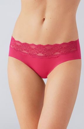 b.tempt'd by Wacoal b.bare Hipster Panties in Cerise at Nordstrom, Size Medium