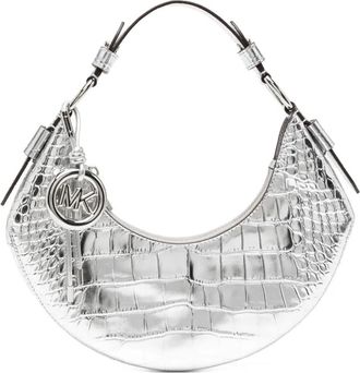 Michael Kors Borsa a spalla Koa media - Argento