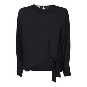 Blanca Vita Blouses, female, Black, Size: 2XS Cesta Blouse