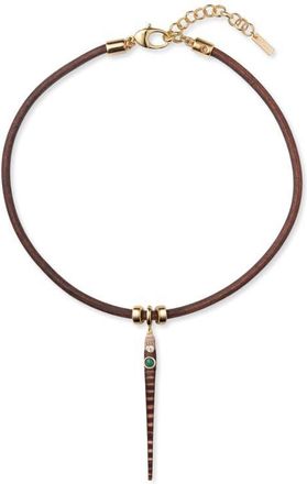 &Eacute;liou Selkie Sea Urchin Spine Pendant Necklace in Brown at Nordstrom, Size 15