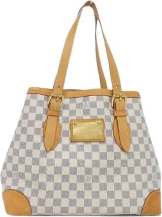 Louis Vuitton Pre-owned Damier Azur Hampstead tote bag - Dames - Vintage Shopper - Veelkleurig - ONE Size - Vintage