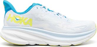 Hoka One One Clifton 9 mesh-panelling sneakers - Blue